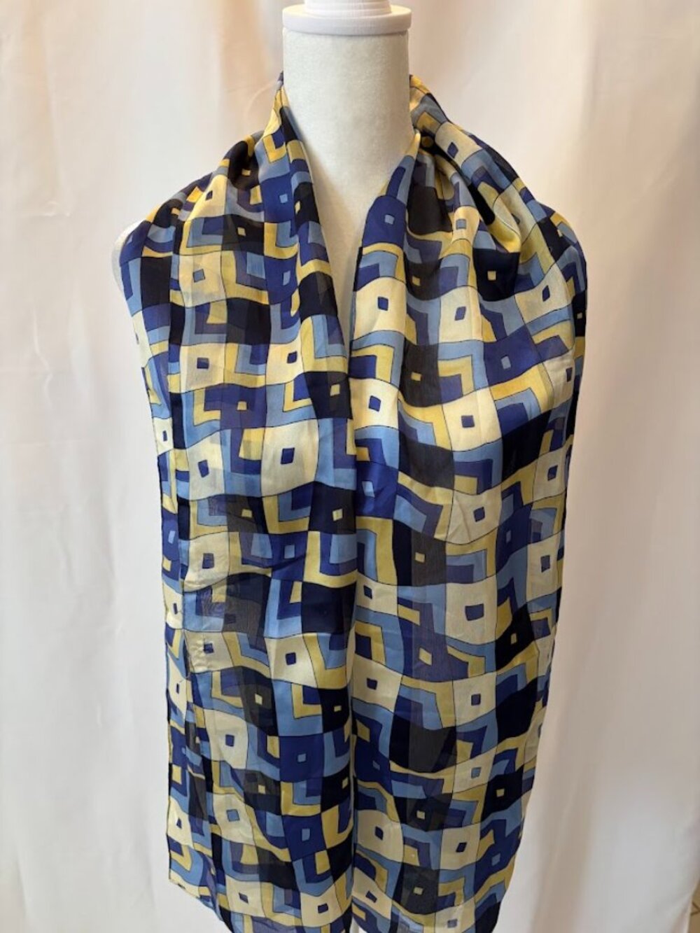 Multicolor Multifunctional Scarf (12" x 58") - Picture 9 of 12